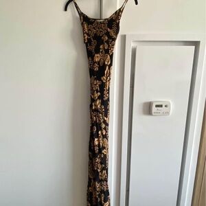 Zara Floral Midi Dress